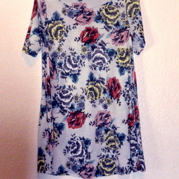 TOPSHOP Foral Mini Dress - Picture 1 of 4